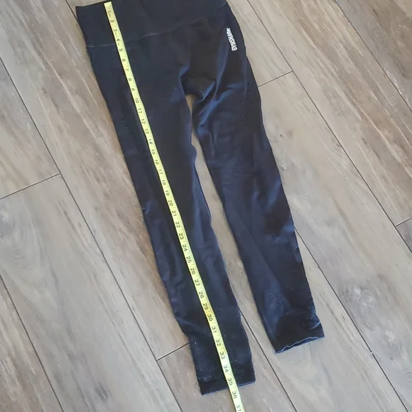 SOLD Gymshark Womens Athletic Leggings High Rise Pants sz S - Picture 4 of 11
